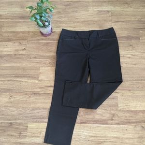 Black capris pants (size 4)